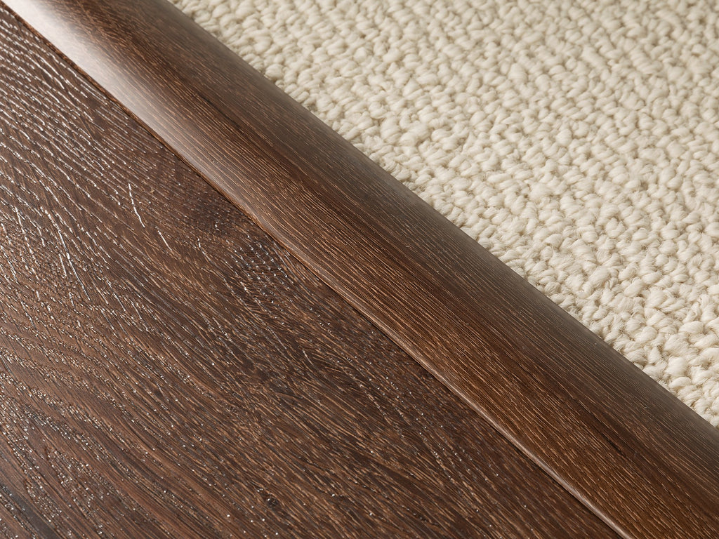 vinyl planks in gray oak