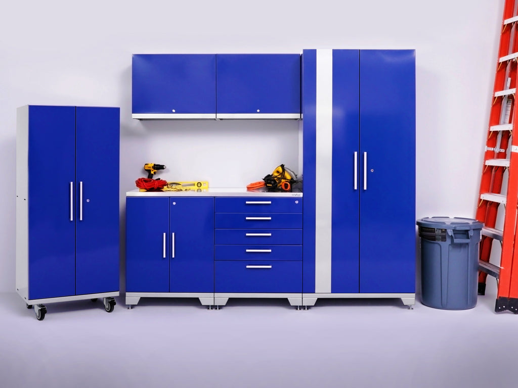 Performance Plus 2.0 Blue 2 Piece Cabinet Set