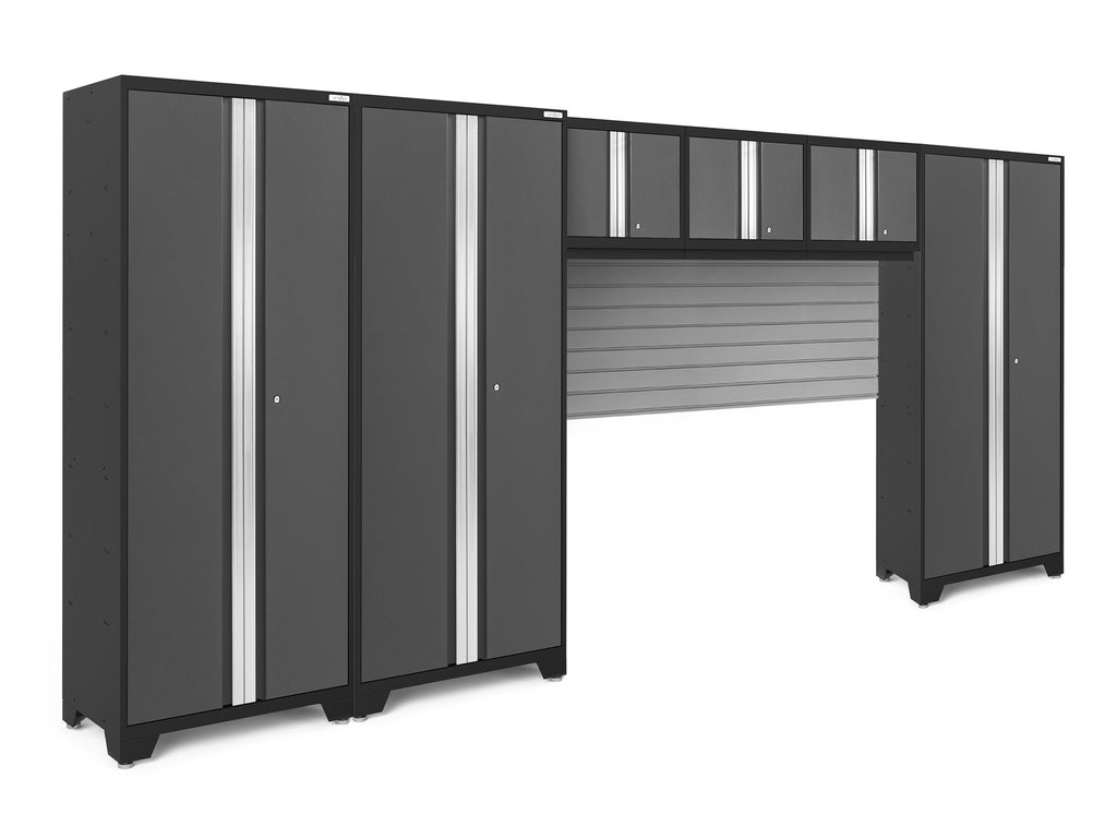 Bold Series 3.0 Gray 6 Piece Cabinet Set