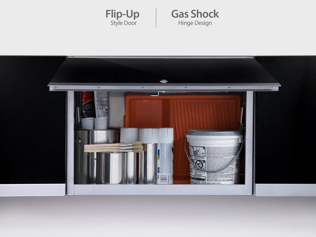 Performance 2.0 Black 2 Piece Cabinet Set
