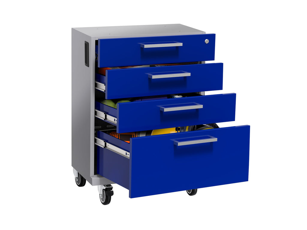 Performance 2.0 Blue 3 Piece Cabinet Set