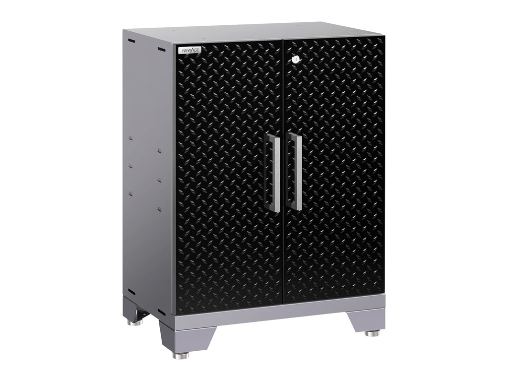 Performance 2.0 Diamond Plate Black Base Cabinet