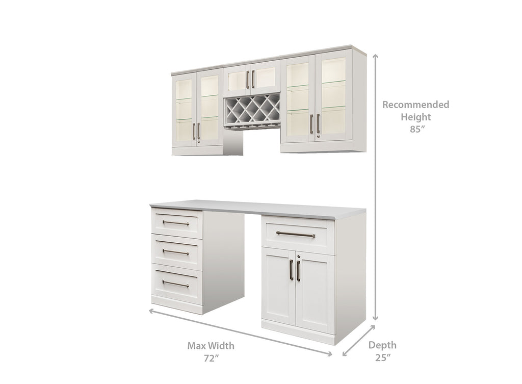 Home Bar 6 PC Shaker Style-NewAge Products | United Kingdom Store