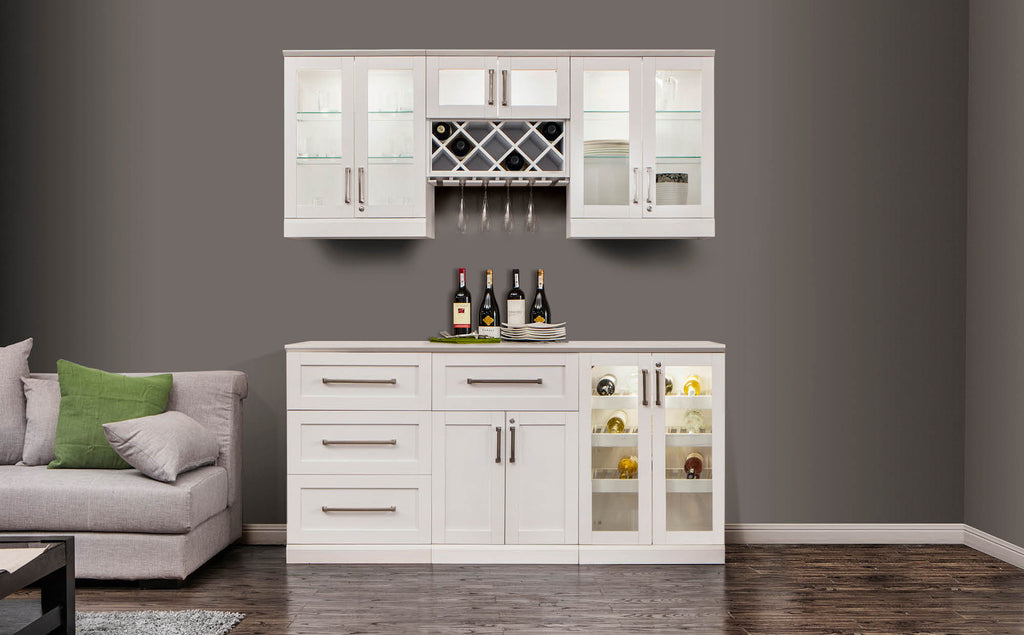 Home Bar 7 PC Shaker Style-NewAge Products | United Kingdom Store