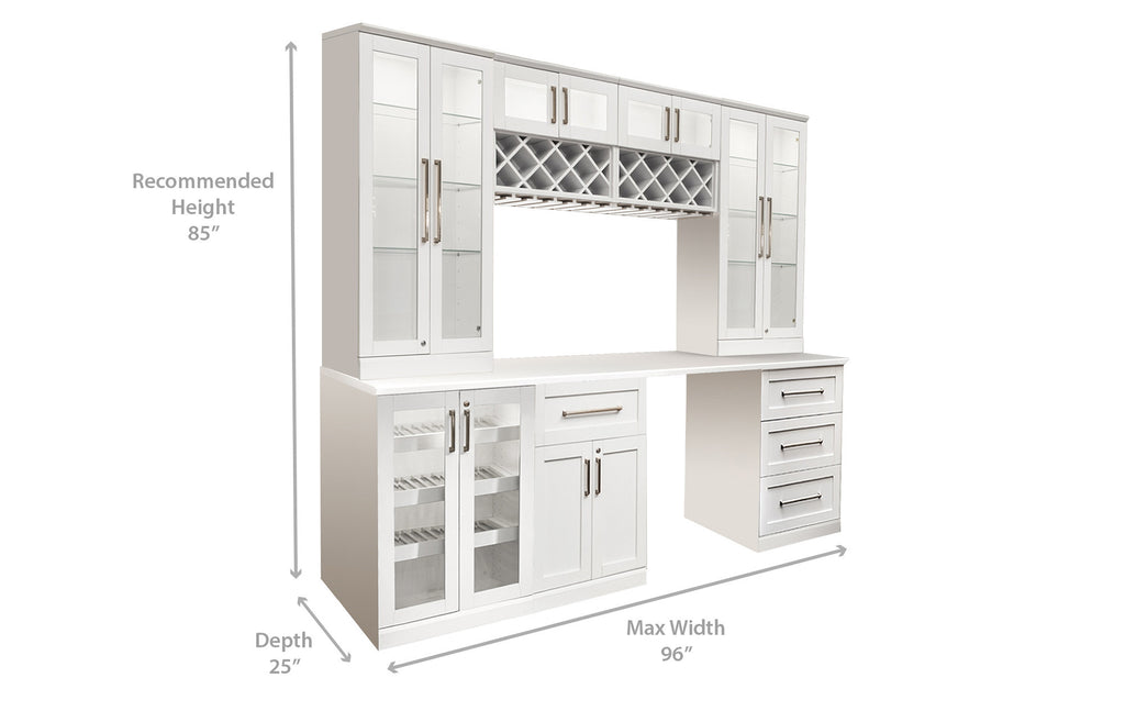 Home Bar 8 PC Shaker Style-NewAge Products | United Kingdom Store