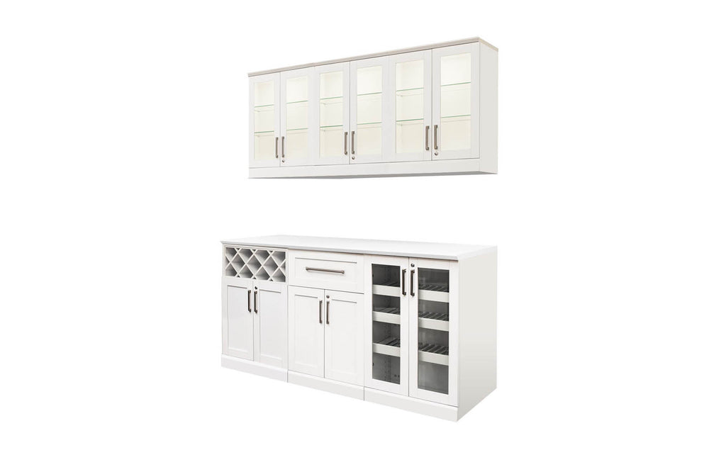 Home Bar 7 PC Shaker Style-NewAge Products | United Kingdom Store