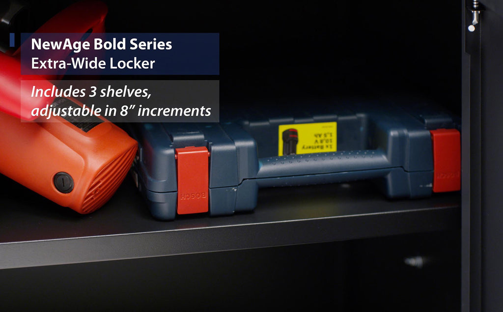 Bold 3.0 Series Extra Wide Locker-NewAge Products | United Kingdom Store