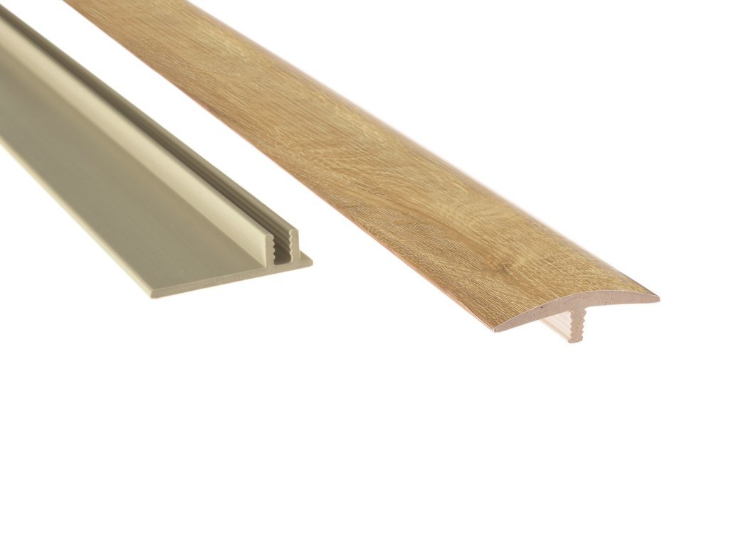 46 in. T-Molding Transition Strip - Natural Oak